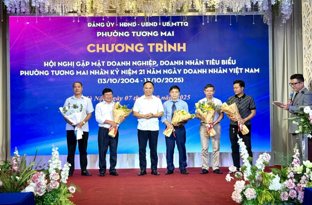 Phường Tương Mai: Đồng hành cùng doanh nghiệp – lan tỏa tinh thần khởi nghiệp sáng tạo