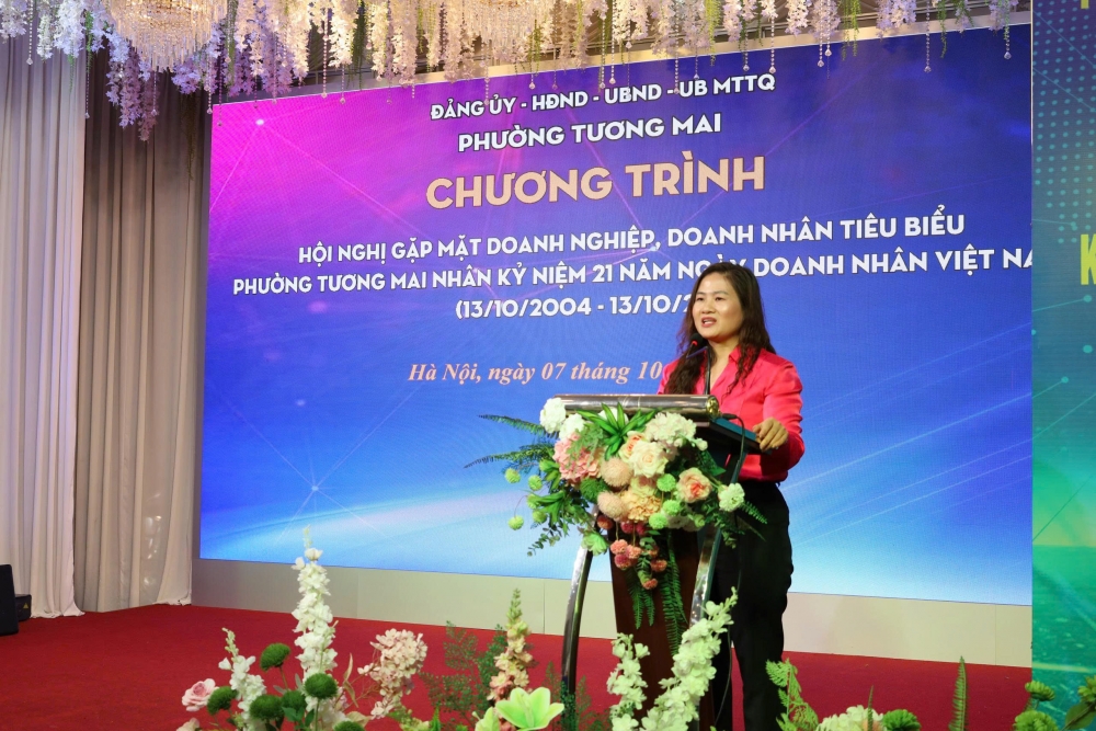 Phường Tương Mai: Đồng hành cùng doanh nghiệp – lan tỏa tinh thần khởi nghiệp sáng tạo