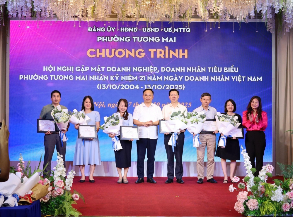 Phường Tương Mai: Đồng hành cùng doanh nghiệp – lan tỏa tinh thần khởi nghiệp sáng tạo