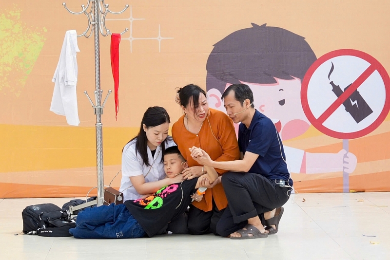 Phân đoạn lấy nước mắt của khán giả Phân đoạn lấy nước mắt của khán giả