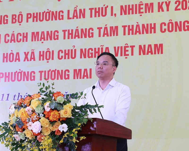 Tương Mai lan tỏa khí thế mới sau thành công Đại hội Đảng bộ phường lần thứ I