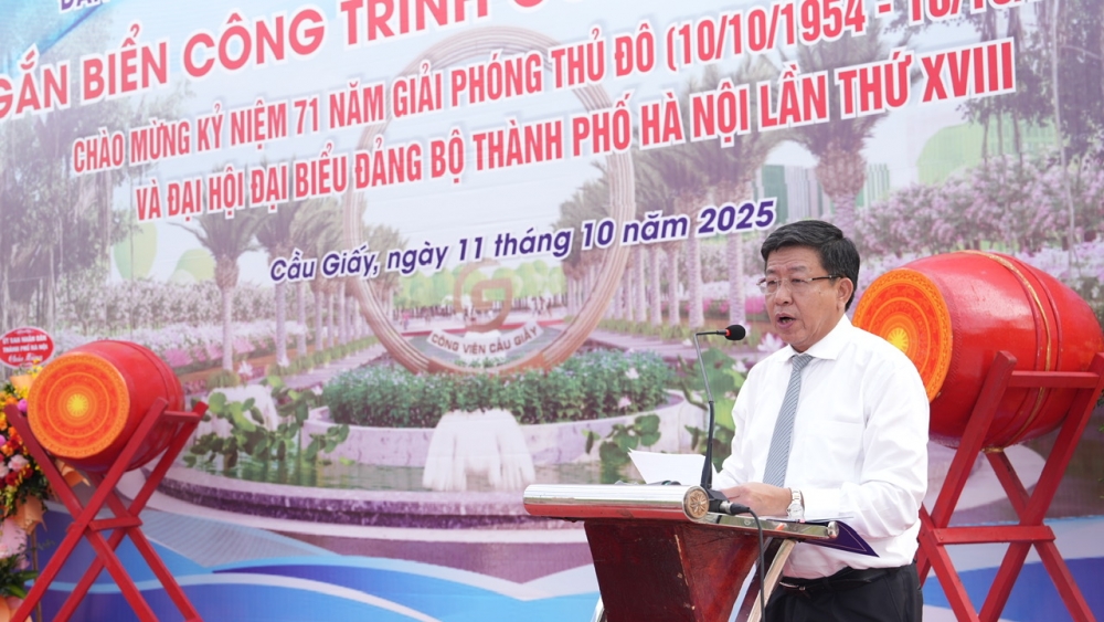 Công viên Cầu Giấy - điểm nhấn xanh giữa lòng Thủ đô