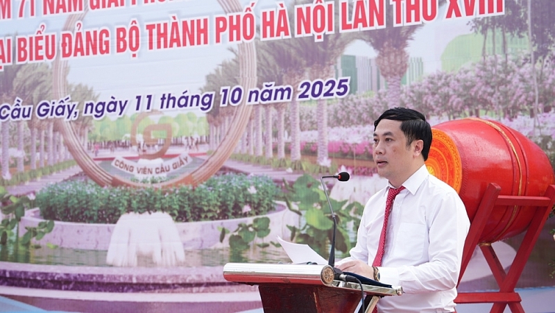 Công viên Cầu Giấy - điểm nhấn xanh giữa lòng Thủ đô