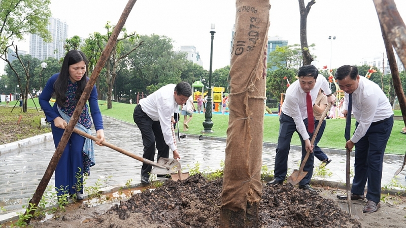 Công viên Cầu Giấy - điểm nhấn xanh giữa lòng Thủ đô