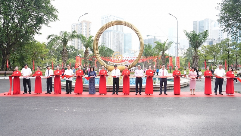 Công viên Cầu Giấy - điểm nhấn xanh giữa lòng Thủ đô