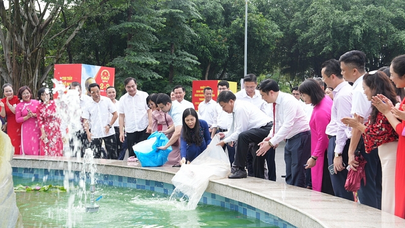 Công viên Cầu Giấy - điểm nhấn xanh giữa lòng Thủ đô