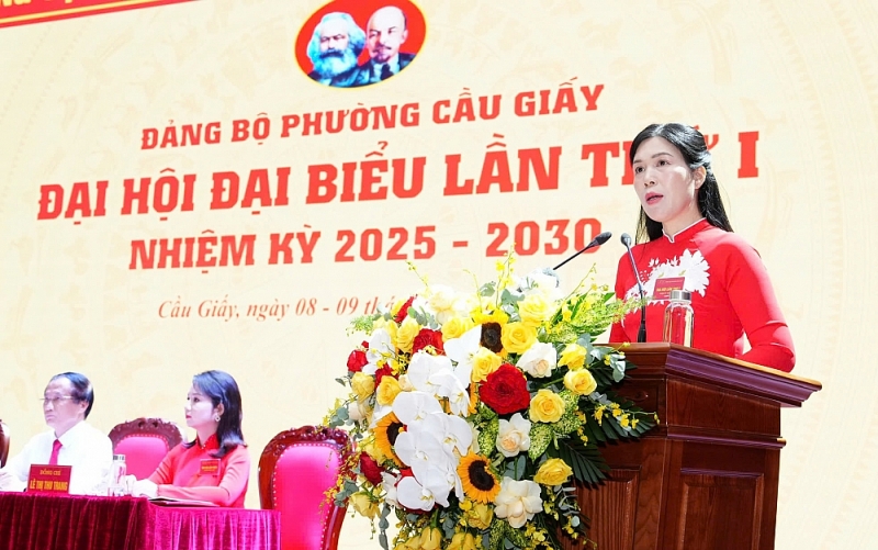 Phường Cầu Giấy trong nhịp bước mùa Thu