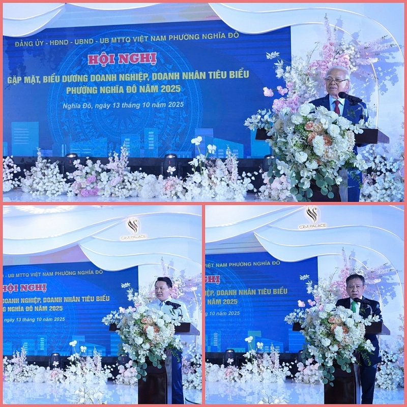 Biểu dương 39 doanh nghiệp, doanh nhân tiêu biểu phường Nghĩa Đô