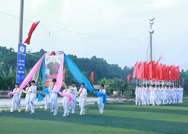 Lĩnh Nam lan tỏa tinh thần rèn luyện theo gương Bác Hồ