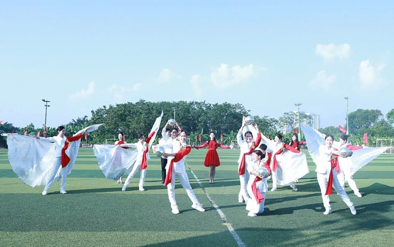 Lĩnh Nam lan tỏa tinh thần rèn luyện theo gương Bác Hồ