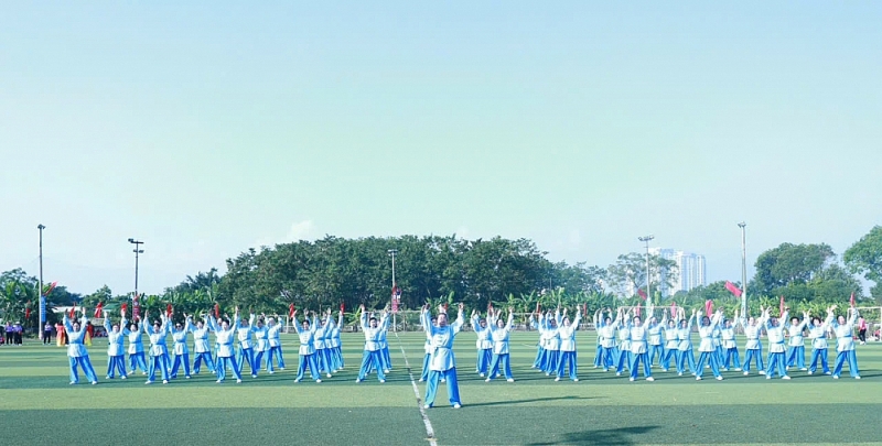 Lĩnh Nam lan tỏa tinh thần rèn luyện theo gương Bác Hồ