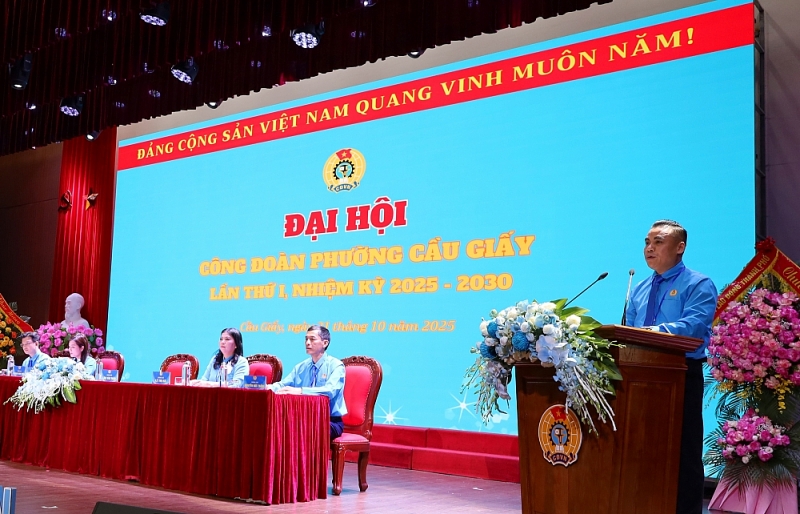 Công đoàn Cầu Giấy vững điểm tựa cho người lao động