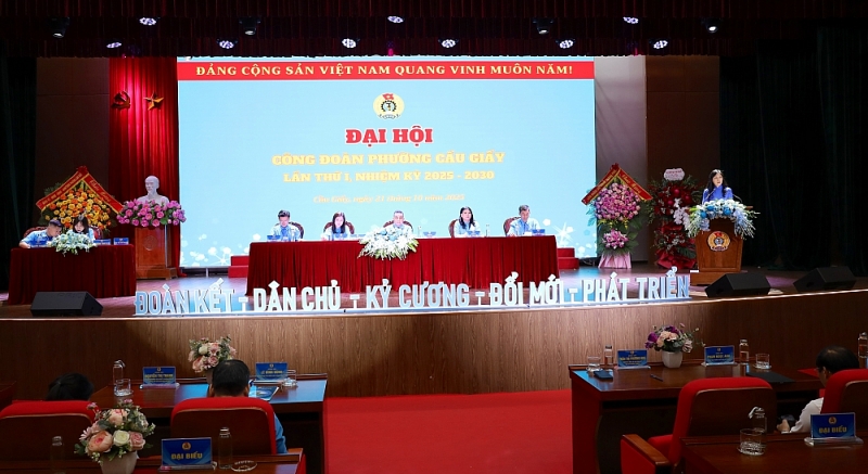 Công đoàn Cầu Giấy vững điểm tựa cho người lao động