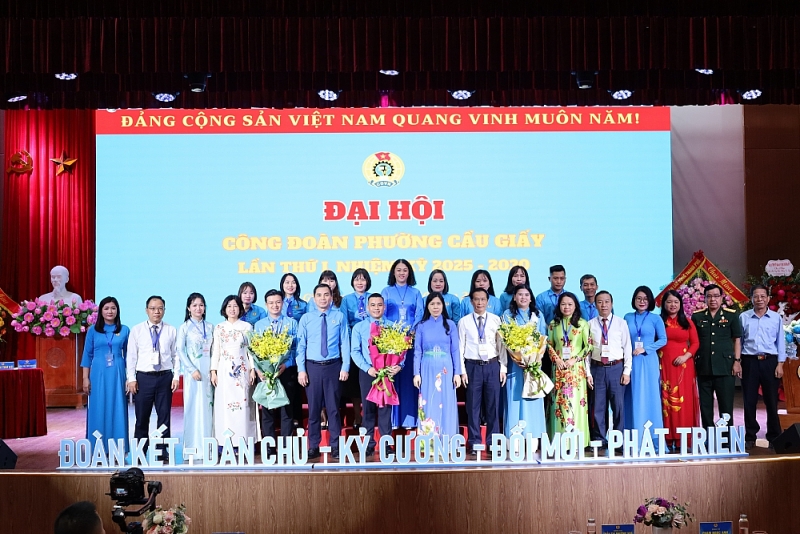 Công đoàn Cầu Giấy vững điểm tựa cho người lao động