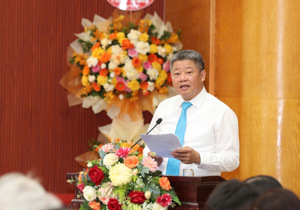 Phó Chủ tịch UBND TP Hà Nội Nguyễn Mạnh Quyền phát biểu tại toạ đàm