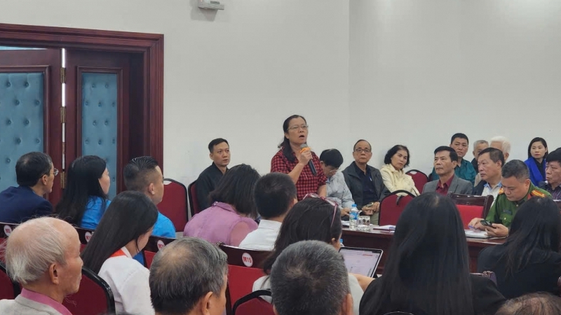 Cầu Giấy: Đối thoại dân chủ - Lắng nghe dân nói, hành động vì dân