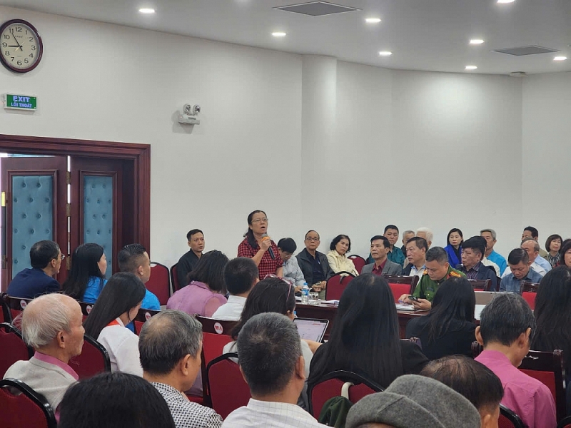 Cầu Giấy: Đối thoại dân chủ - Lắng nghe dân nói, hành động vì dân