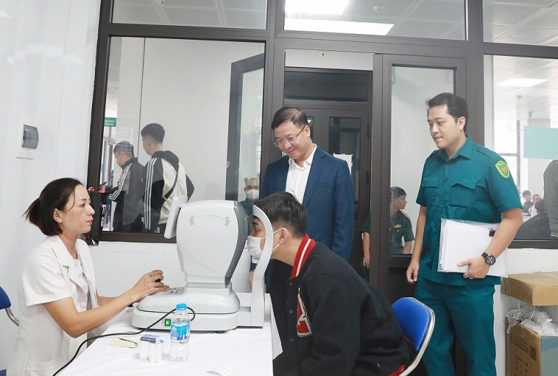 Phường đầu tiên tổ chức khám sơ tuyển nghĩa vụ quân sự và công an nhân dân năm 2026 Phường đầu tiên tổ chức khám sơ tuyển nghĩa vụ quân sự và công an nhân dân năm 2026