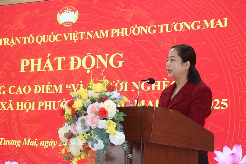 Bà Trần Thu Thuý phát động ủng hộ