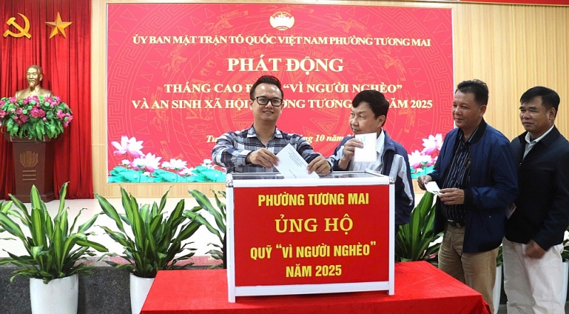 Tương Mai nghĩa tình từ những tấm lòng sẻ chia