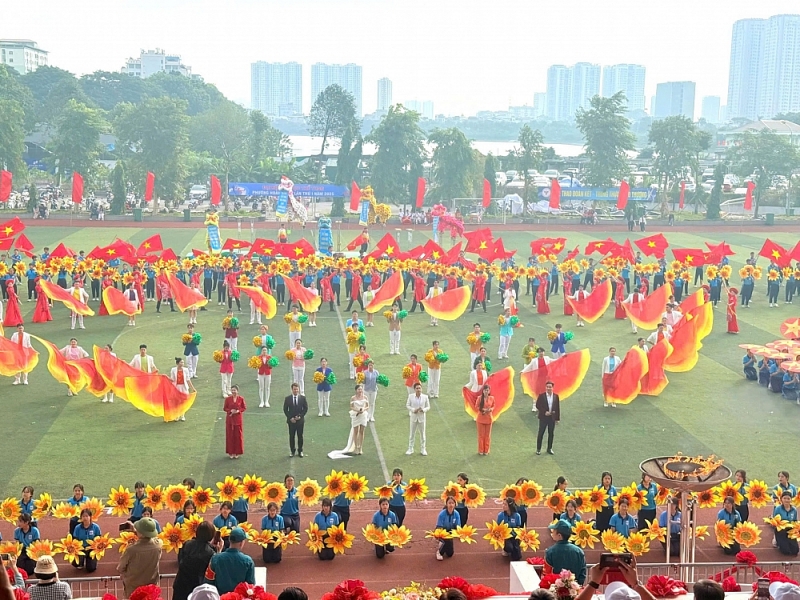 Hoàng Liệt rộn ràng ngày hội thể thao toàn dân