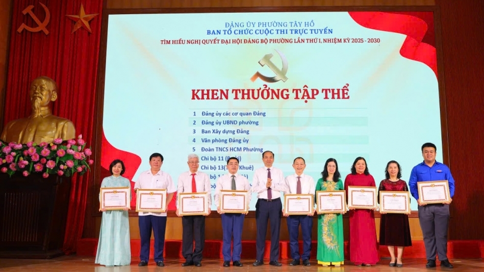 Tây Hồ triển khai đồng bộ các chương trình, kế hoạch công tác toàn khóa, nhiệm kỳ 2025-2030
