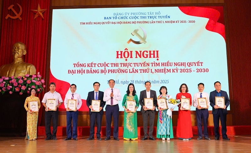 Tây Hồ đồng bộ triển khai 3 chương trình phát triển toàn khóa