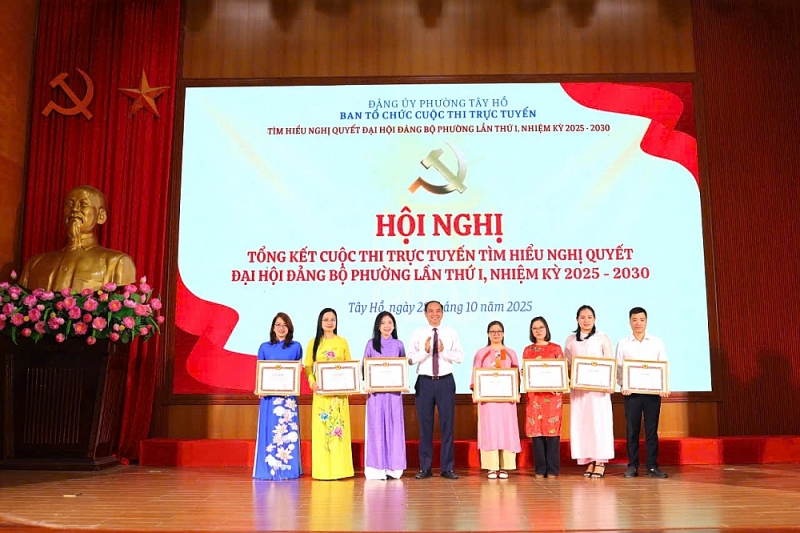 Tây Hồ đồng bộ triển khai 3 chương trình phát triển toàn khóa