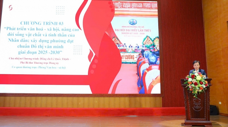 Tây Hồ đồng bộ triển khai 3 chương trình phát triển toàn khóa