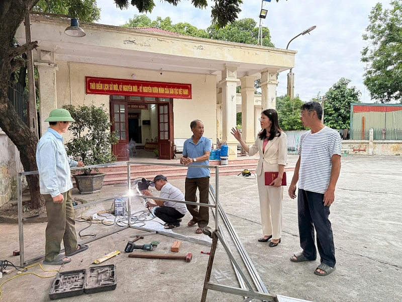 Khi nhà hội họp ở Lĩnh Nam đồng loạt khoác áo mới