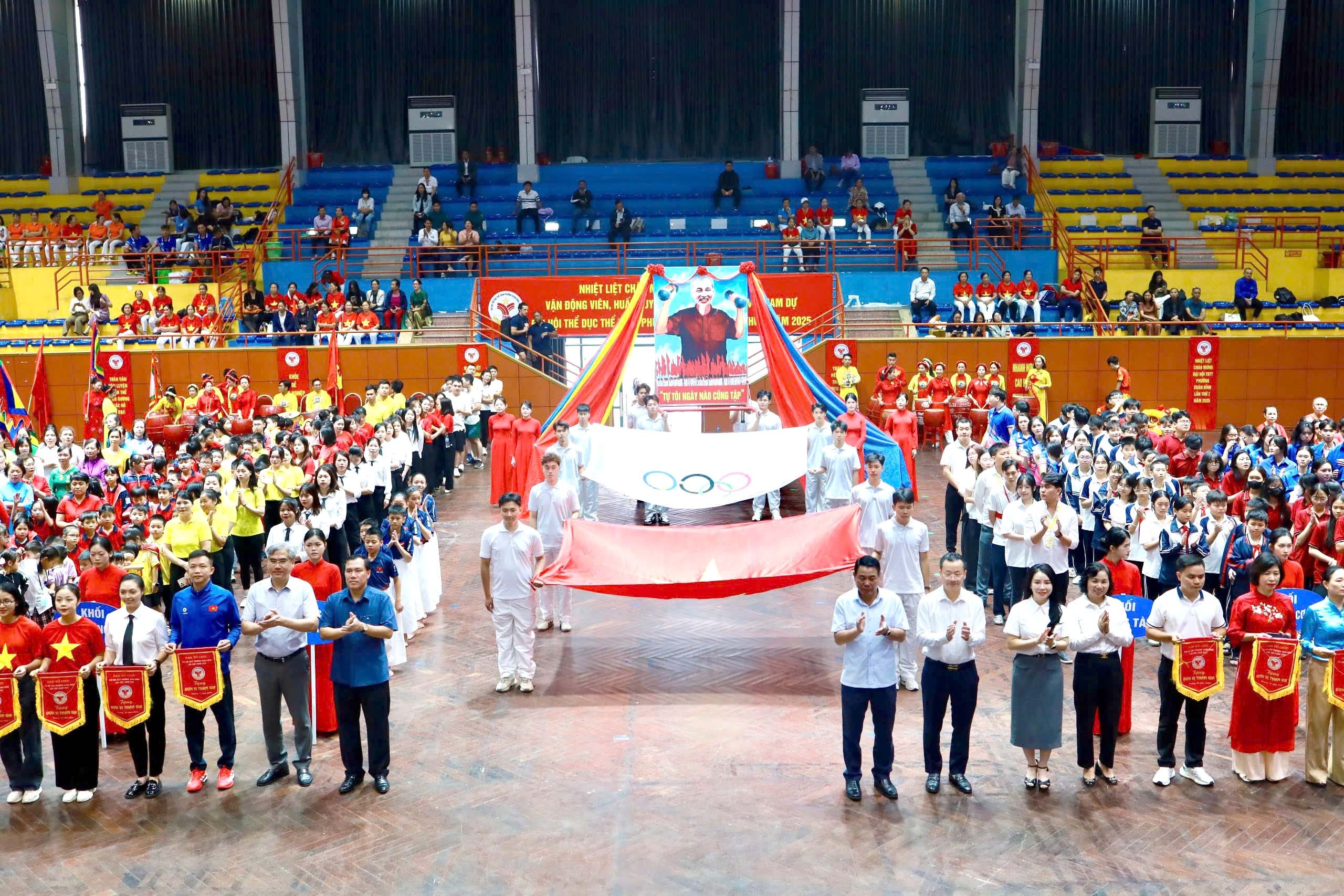 Đại hội Thể dục Thể thao phường Xuân Đỉnh: Lan tỏa tinh thần rèn luyện theo gương Bác Hồ