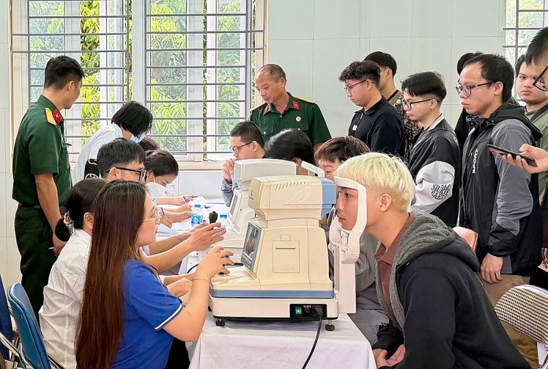 Công tác khám tuyển được thực hiện đúng quy định