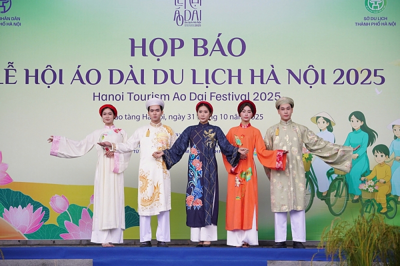 Họp báo giới thiệu Lễ hội Áo dài Du lịch Hà Nội 2025: Lan tỏa tình yêu áo dài - quảng bá du lịch Thủ đô