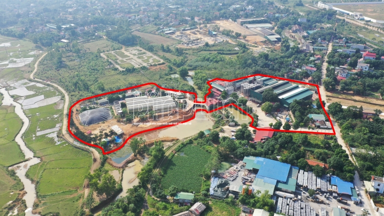 Không có việc Công ty bia Quốc tế Sài Gòn Hà Nội xây dựng trên đất nông nghiệp