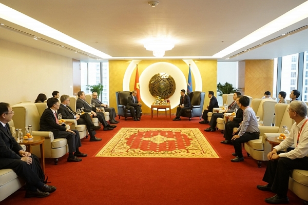 Đoàn công tác Tập đoàn AES đến thăm và làm việc tại PV GAS Đoàn công tác Tập đoàn AES đến thăm và làm việc tại PV GAS