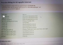 Tên miền Zalo.vn tạm ngừng hoạt động