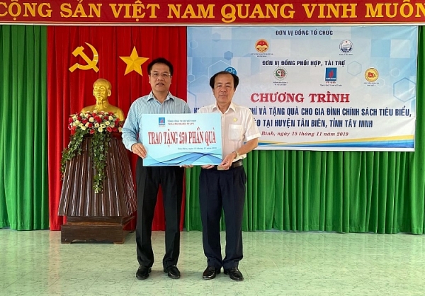 pv gas ho tro doan kham chua benh tu thien tai tay ninh