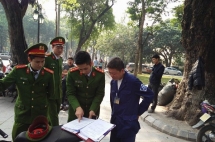 Xử lý nghiêm các điểm trông giữ xe vi phạm tại phố cổ quận Hoàn Kiếm