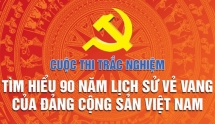 Hơn 84.500 lượt người dự Cuộc thi trắc nghiệm tìm hiểu 90 năm lịch sử vẻ vang của Đảng