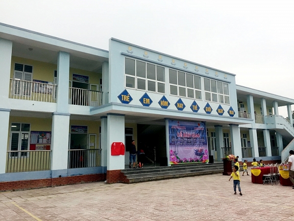 pv gas tham gia tai tro xay dung cong trinh truong mam non ha tinh