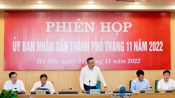 UBND TP Hà Nội họp, xem xét về danh mục dự án thu hồi đất
