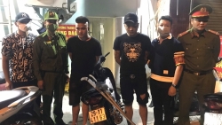 Cảnh sát Hà Nội đón lõng bắt hai nhóm đối tượng mang theo hung khí gây rối trong đêm