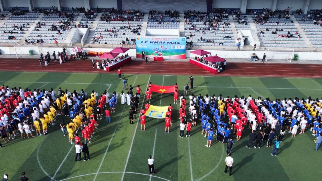 82 trường tham gia giải bóng đá học sinh THPT Hà Nội - An ninh Thủ đô lần thứ XXI