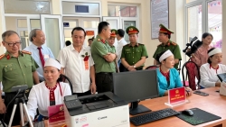 Công an TP Hà Nội khánh thành trụ sở làm việc Công an xã Minh Quang