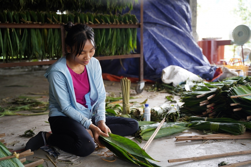 Ngày nay ít bạn trẻ ở Đồng Chiêm còn gắn bó với nghề