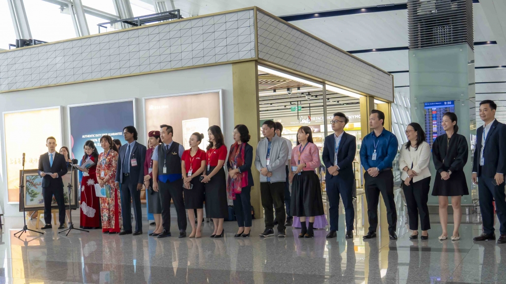 Thủ đô thu nhỏ trong tuần lễ “Hương sắc Hà Nội” tại sân bay Nội Bài