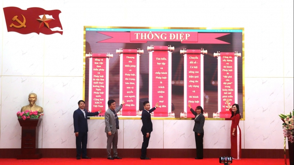 Tinh thần thượng tôn pháp luật lan toả ở Yên Sở