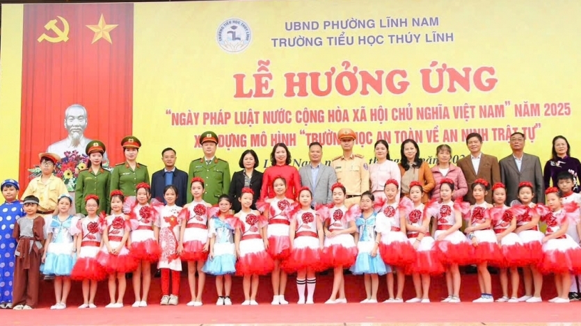 Lĩnh Nam: Xây dựng mô hình “Trường học an toàn về an ninh trật tự”