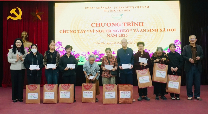 Yên Hòa phát động phong trào “Chung tay vì người nghèo và an sinh xã hội năm 2025”