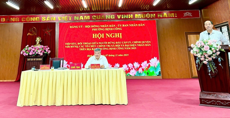 Định Công: Lắng nghe dân nói - Hành động vì dân